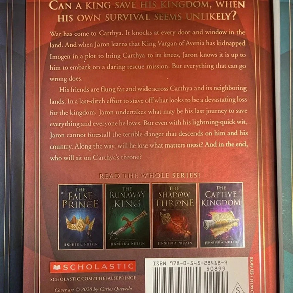 Lot/set of 5 JENNIFER A. NIELSEN books - Picture 4 of 7